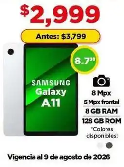 Bodega Aurrerá Samsung - galaxy a11 oferta