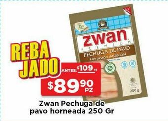 Zwan pechuga de pavo 250 gr