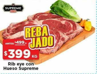 Heb supreme rib eye c/h de res 1 kg
