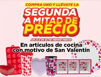 HEB Artículos de cocina con motivo de san valentín oferta