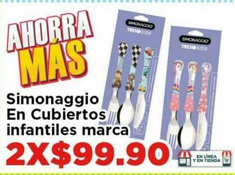 Simonaggio cubiertos infantil