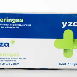 Farmacias YZA Yza Jeringa De Plastico De 3Ml 21Gx25Mm oferta