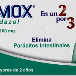 Farmacias YZA Vermox 100mg 6 tabs oferta