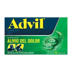 Farmacias YZA Advil Fast-Gel 200Mg 20 Caps oferta