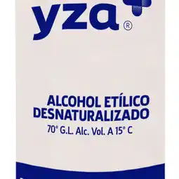 Farmacias YZA Yza Alcohol Etilico 70 Desnatur 1000Ml oferta