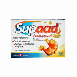 Farmacias YZA Pisa Supacid Ot 20Mg 7 Tabs oferta