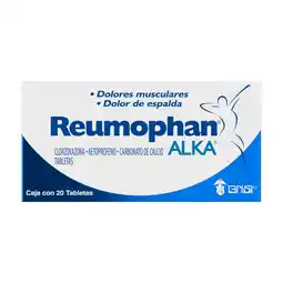 Farmacias YZA Reumophan Alka 125Mg 20 Tabs oferta