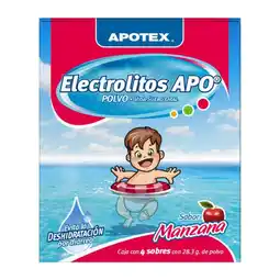 Farmacias YZA Electrolitos Apo Manzana 4 Sbs oferta
