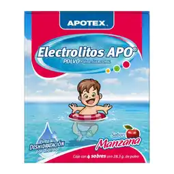 Farmacias YZA Electrolitos Apo Manzana 4 Sbs oferta