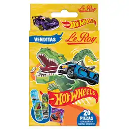 Farmacias YZA LEROY VENDITAS ADHESIVAS HOTWHEELS 20PZ oferta