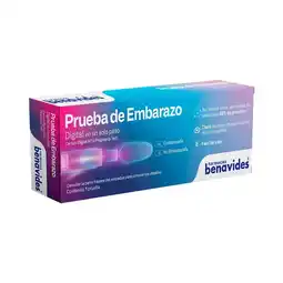 Farmacias Benavides Prueba de Embarazo Digital oferta