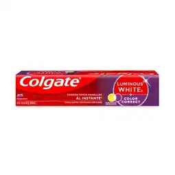 Farmacias Benavides Pasta Dental Luminous White Color Correct oferta