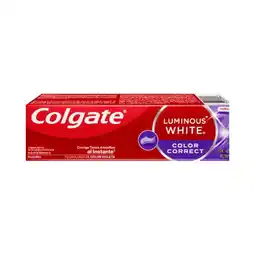 Farmacias Benavides Pasta Dental Luminous White Color Correct oferta