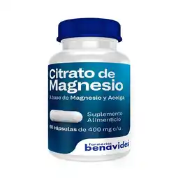 Farmacias Benavides 400 mg Citrato de Magnesio oferta
