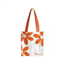Farmacias Benavides Bolsa Ecológica Flores Naranja oferta