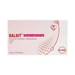 Farmacias Benavides 40 mg Olmesartán/5 mg Amlodipino/12.5 mg Hidroclorotiazida oferta