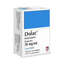 Farmacias Benavides 30 mg / 1 ml Ketorolaco oferta