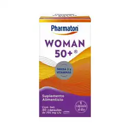 Farmacias Benavides Suplemento Alimenticio para Mujeres de más de 50 años con Hierro y Omega 3, 750 mg oferta