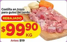 HEB Costilla en trozo para guiso de cerdo oferta