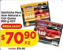 HEB Hill country - salchicha para asar natural o con queso oferta