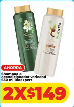 HEB Bioexpert - shampoo o acondicionador oferta