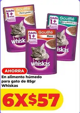 HEB Whiskas - alimento húmedo para gato oferta