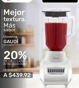 Woolworth Taurus - licuadora gaudí m91214911 oferta