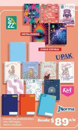 Soriana Híper Norma - cuadernos profesionales oferta