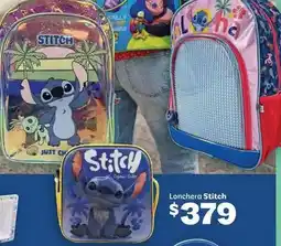 Soriana Híper Just - lonchera stitch oferta
