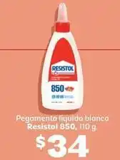 Soriana Híper Resistol - pegamento líquido blanco 850 oferta