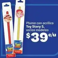 Soriana Híper Toy story - pluma con acrílico 5 oferta