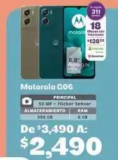 Soriana Híper Motorola - g06 oferta