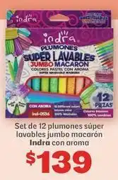 Soriana Híper Jumbo - plumones super lavables macaron oferta