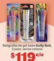 Soriana Híper Gelly roll - bolígrafos de gel oferta