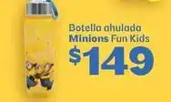 Soriana Híper Minions - botella ahulada fun kids oferta