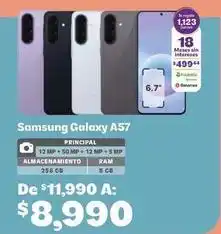 Soriana Híper Samsung - galaxy a57 oferta