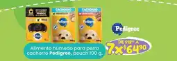 Soriana Híper Pedigree - alimento húmedo para perro cachorro, pouch 100 g oferta
