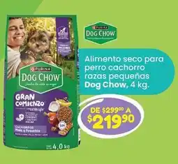 Soriana Híper Dog chow - alimento seco para perro cachorro razas pequeñas oferta