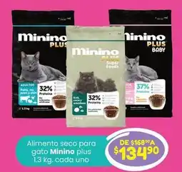 Soriana Híper Minino - alimento seco para gato oferta