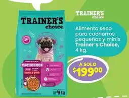 Soriana Híper Trainer's - alimento seco para cachorros pequeños y minis oferta
