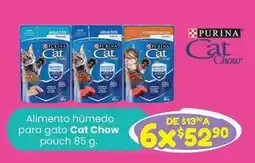 Soriana Híper Cat chow - alimento húmedo para gato pouch oferta