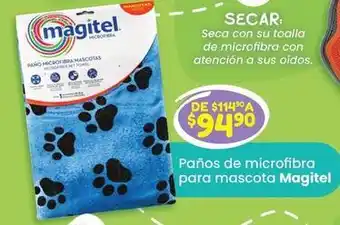 Magitel - paños de microfibra para mascota