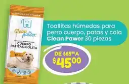 Soriana Híper Toallitas húmedas para perro cuerpo, patas y cola oferta