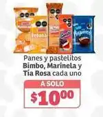 Soriana Híper Bimbo - panes y pastelitos oferta
