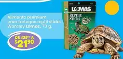 Soriana Híper Premium - alimento para tortugas reptil sticks oferta