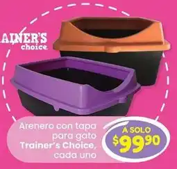 Soriana Híper Trainer's - arenero con tapa oferta