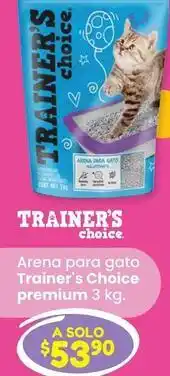 Soriana Híper Trainer's - arena para gato premium oferta