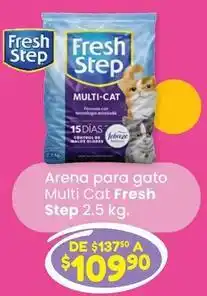 Soriana Híper Fresh - arena para gato multi cat oferta