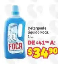 Soriana Híper Foca - detergente líquido oferta