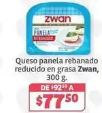 Soriana Híper Zwan - queso panela rebanado reducido en grasa oferta